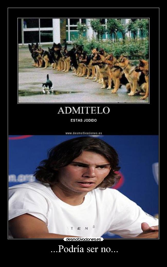 ...Podría ser no... -