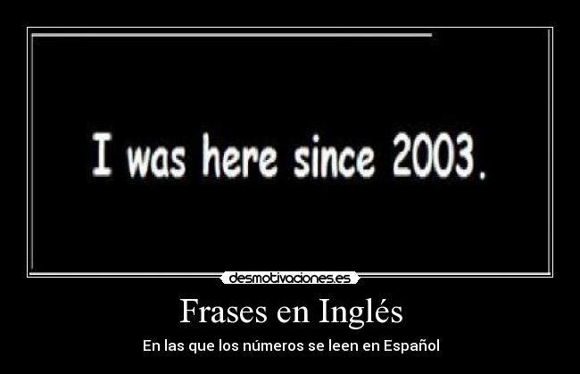 Frases en Inglés - 