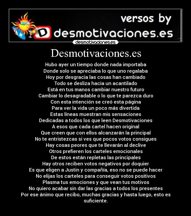 carteles gracias desmotivaciones