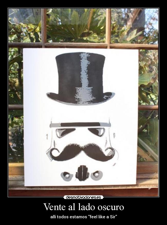 Vente al lado oscuro -