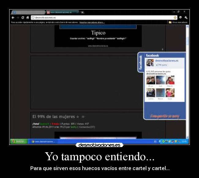 Yo tampoco entiendo... -