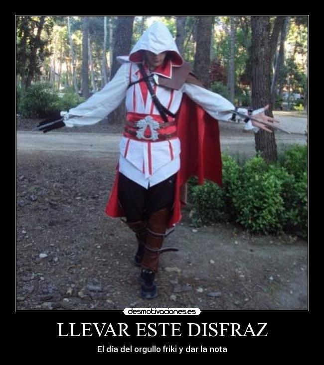 LLEVAR ESTE DISFRAZ -