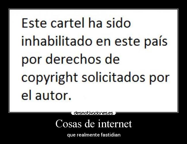 Cosas de internet - 