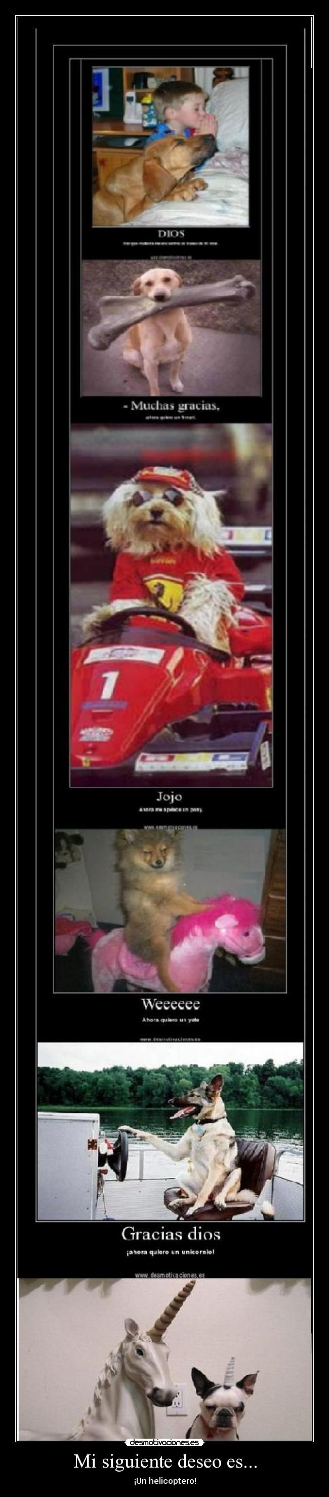 carteles siguiente deseo desmotivaciones