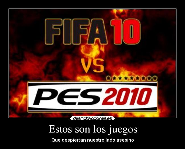 Estos son los juegos -