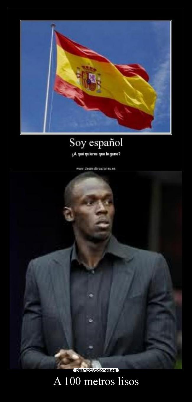 A 100 metros lisos -