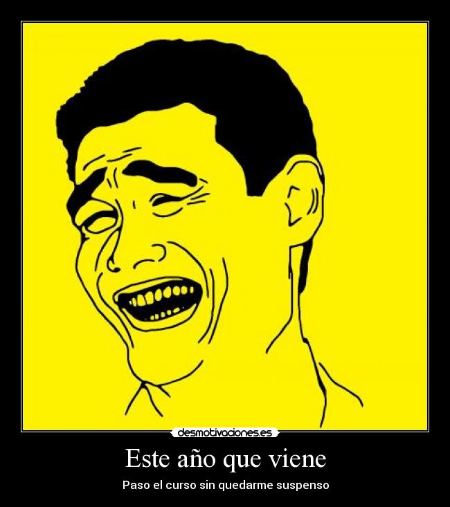Este año que viene - Paso el curso sin quedarme suspenso