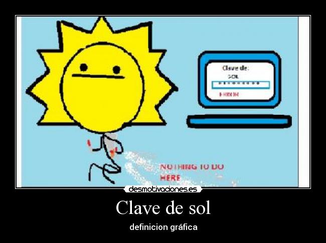 Clave de sol - definicion gráfica