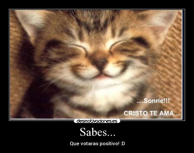 Sabes... - 