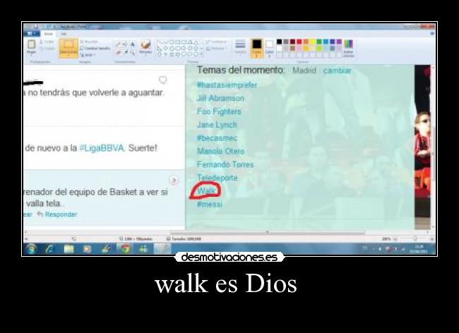 walk es Dios -