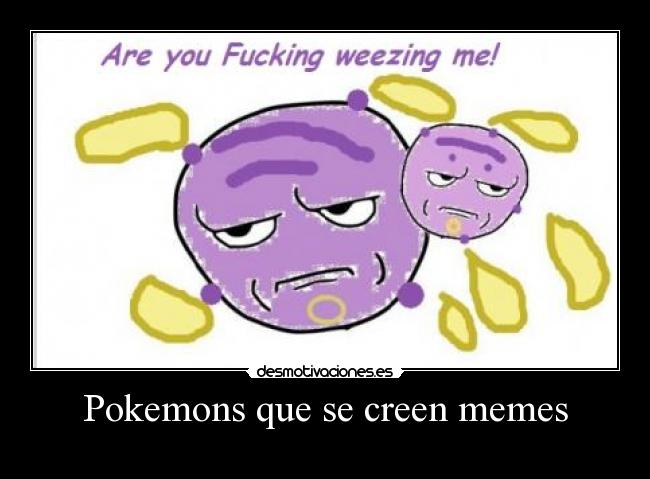 Pokemons que se creen memes -