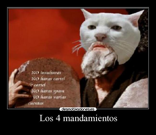 Los 4 mandamientos - 