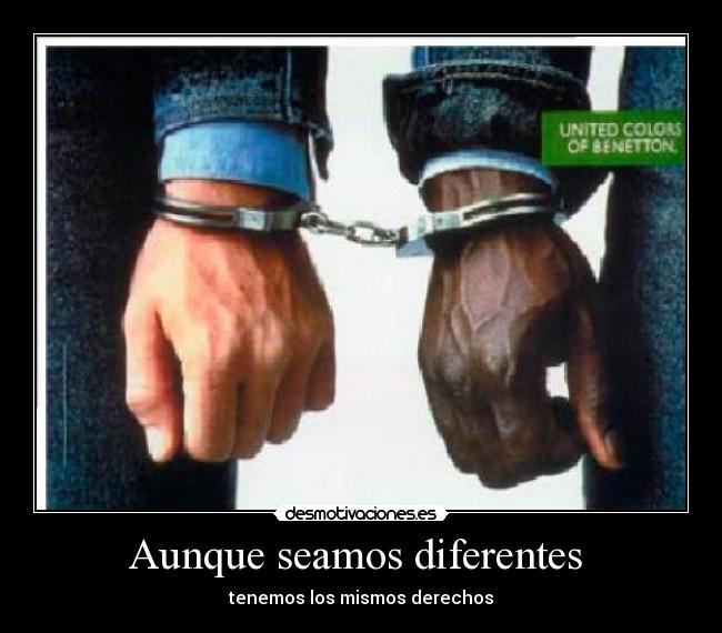 Aunque seamos diferentes -