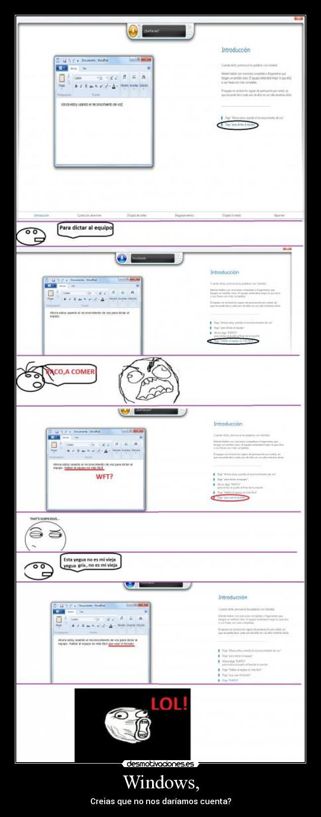 carteles windowa desmotivaciones