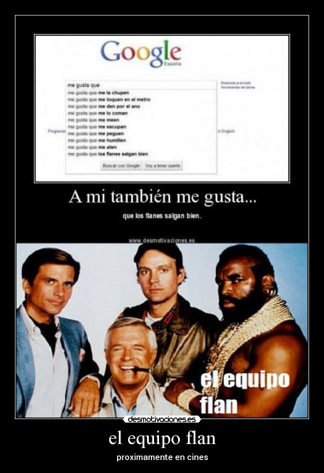 el equipo flan -
