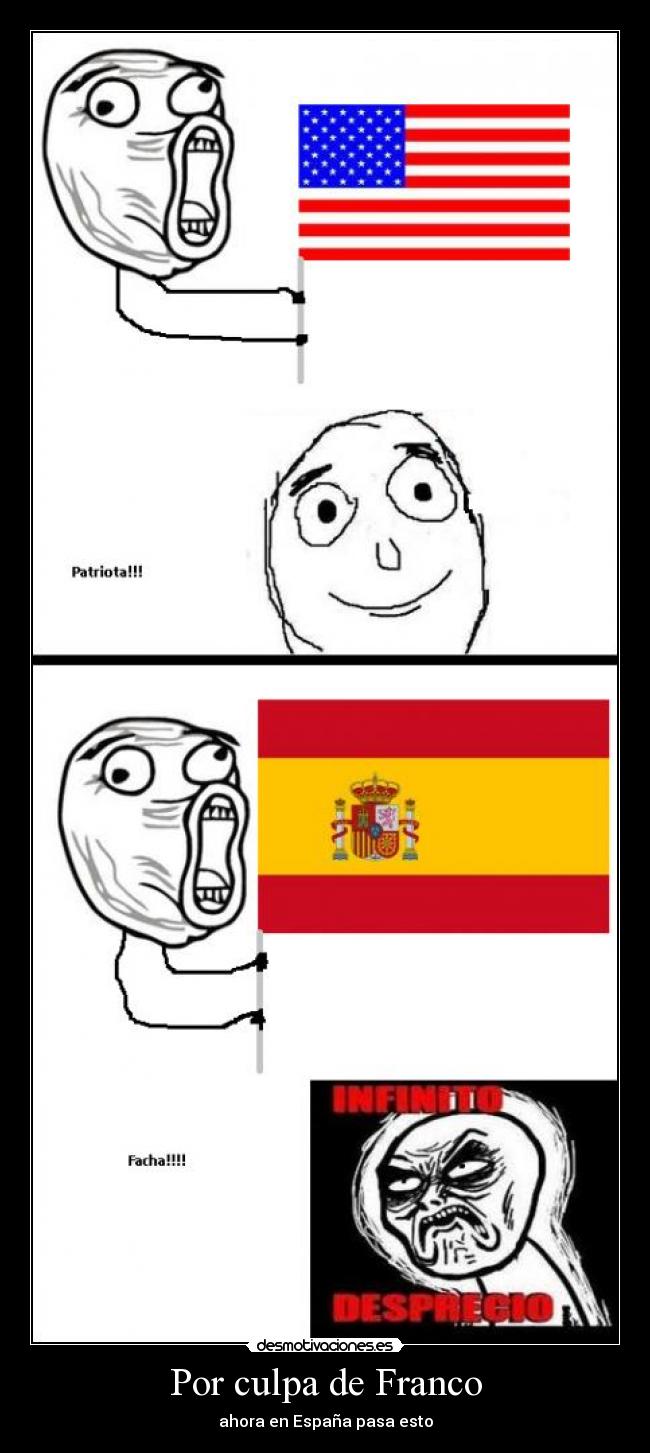 Por culpa de Franco - ahora en España pasa esto