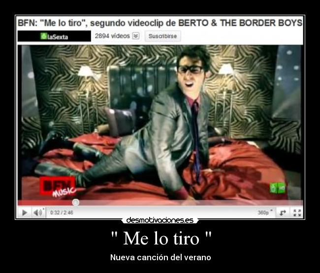 Me lo tiro - Nueva canción del verano