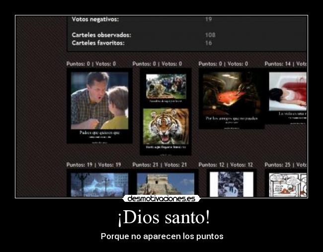 ¡Dios santo! - 