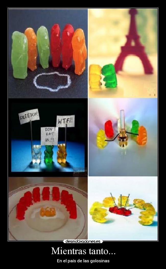 Mientras tanto... - En el país de las golosinas