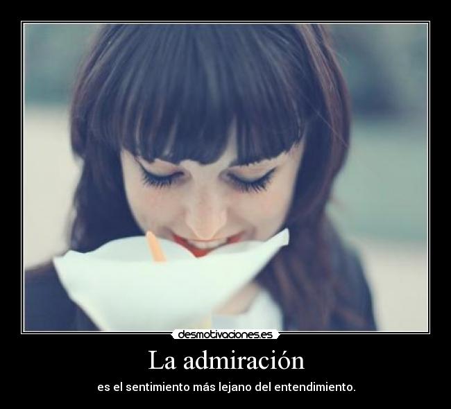 La admiración - 