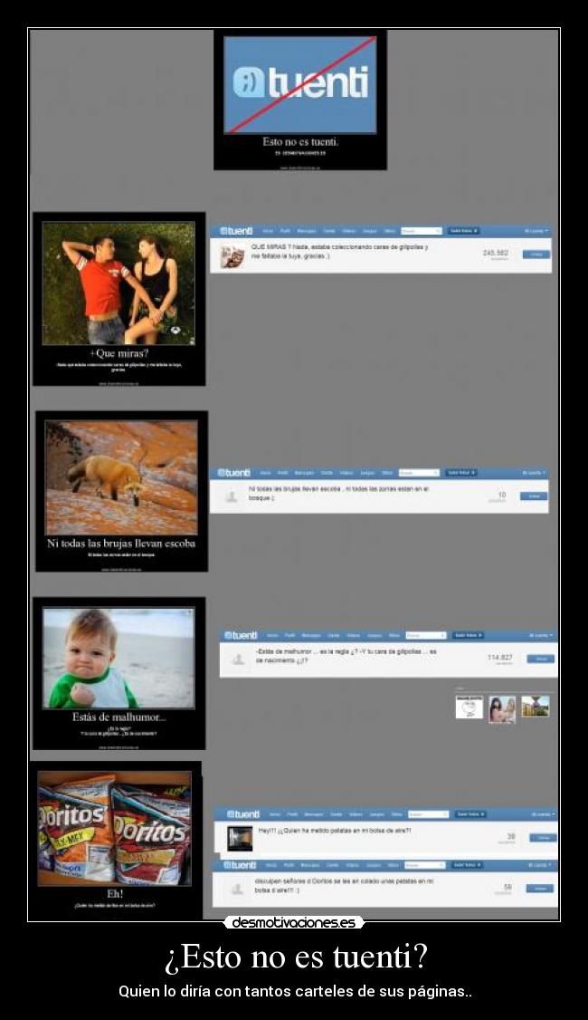 ¿Esto no es tuenti? -