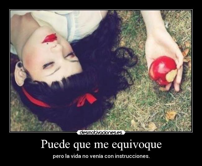 Puede que me equivoque - 