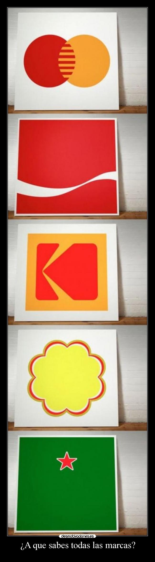 ¿A que sabes todas las marcas? - 