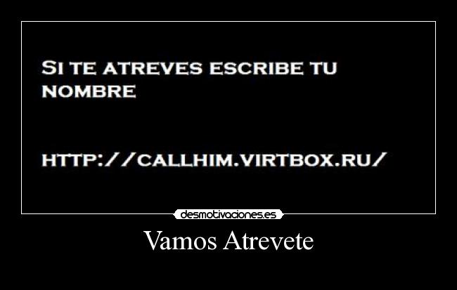 Vamos Atrevete - 