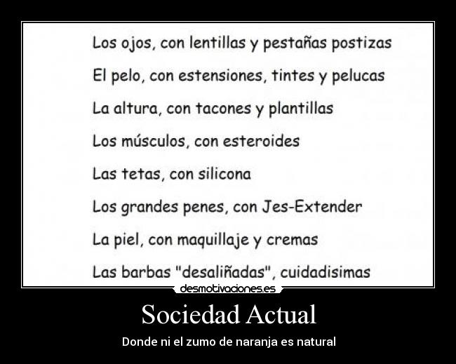Sociedad Actual - 