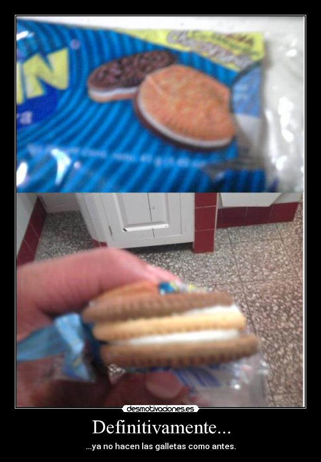 Definitivamente... -