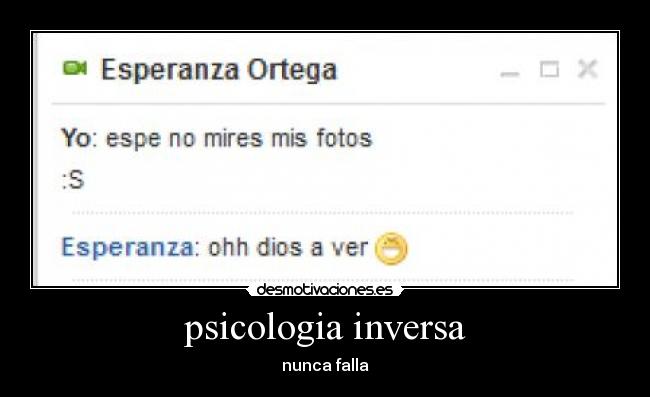 psicologia inversa - 