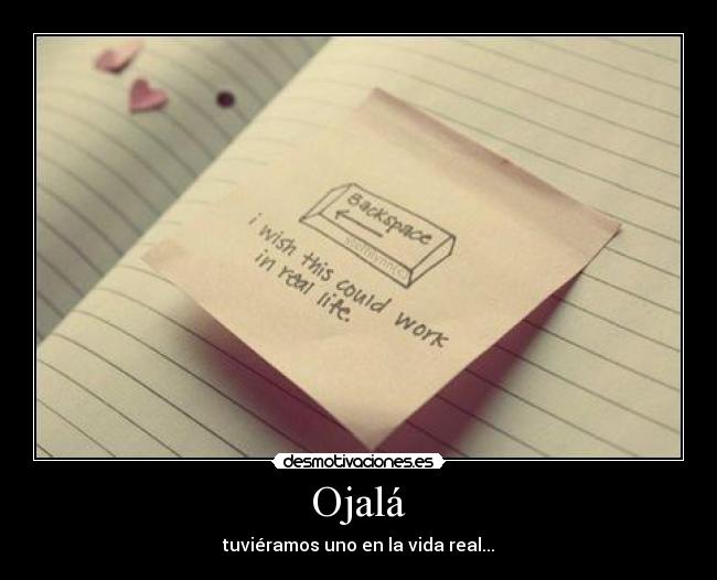 Ojalá -