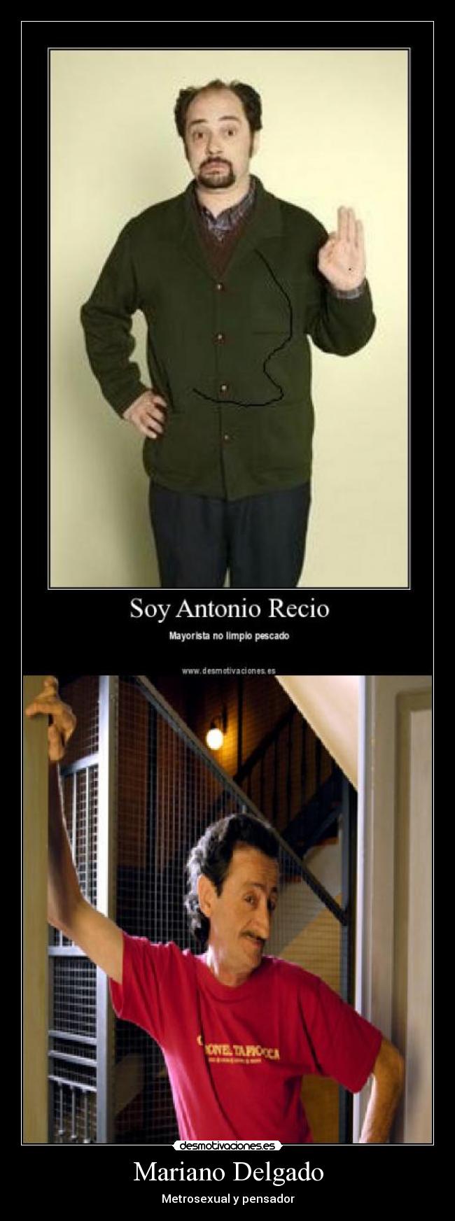 Mariano Delgado - Metrosexual y pensador