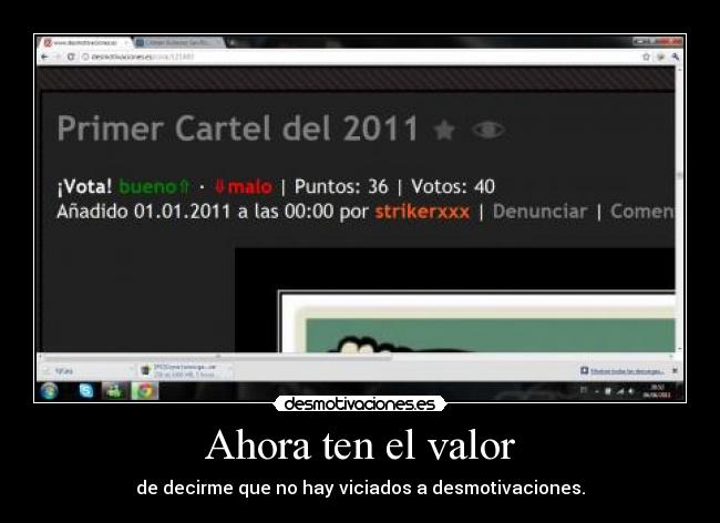 Ahora ten el valor - 