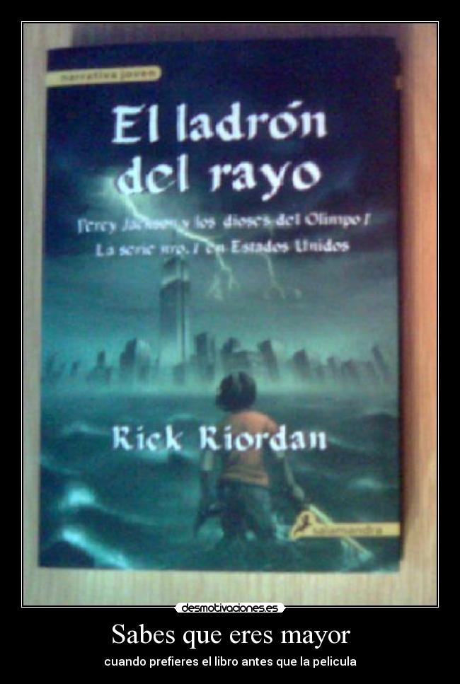 Sabes que eres mayor - 