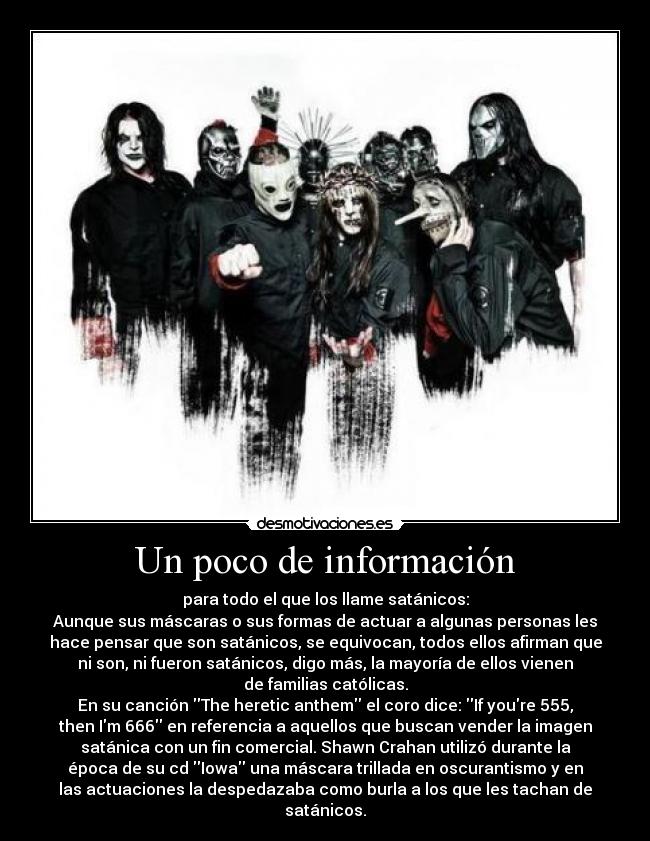 Un poco de información -