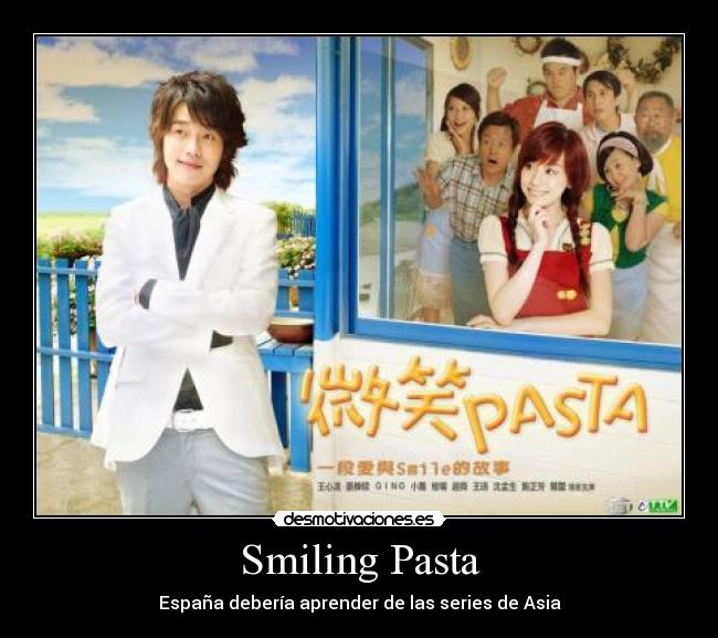 carteles smiling pasta desmotivaciones