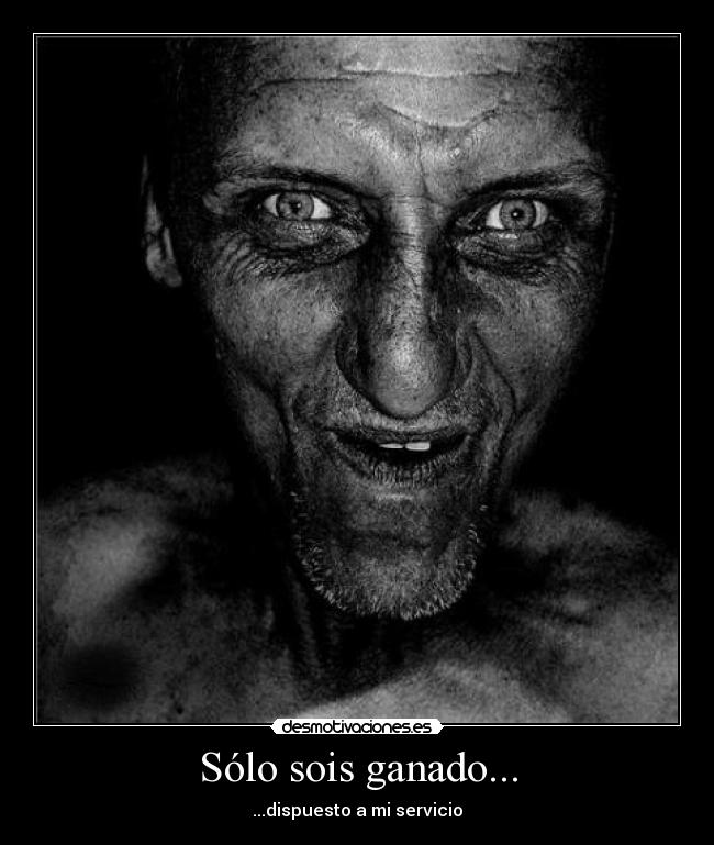 Sólo sois ganado... -