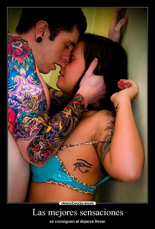 Ebony tattooed couple