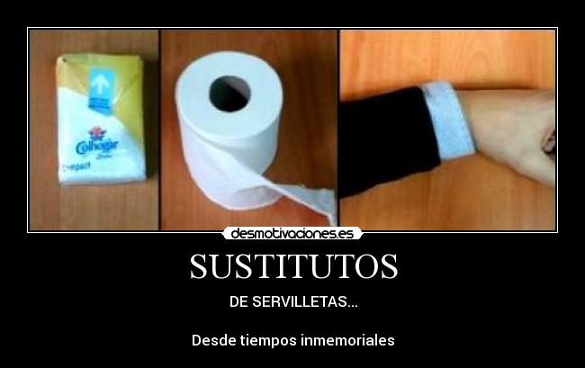 carteles sustitutos desmotivaciones