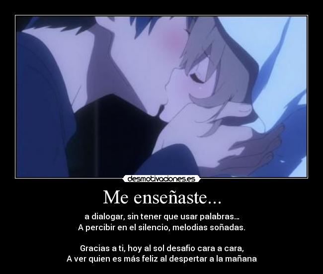 Me enseñaste... - 