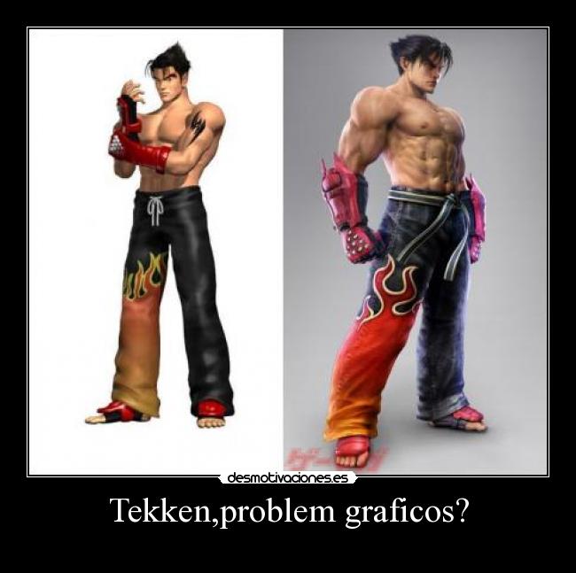 Tekken,problem graficos? - 