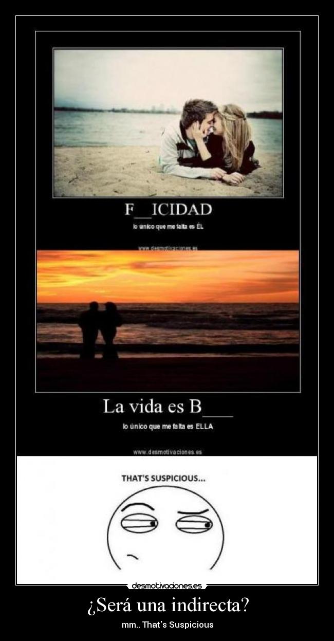¿Será una indirecta? - 