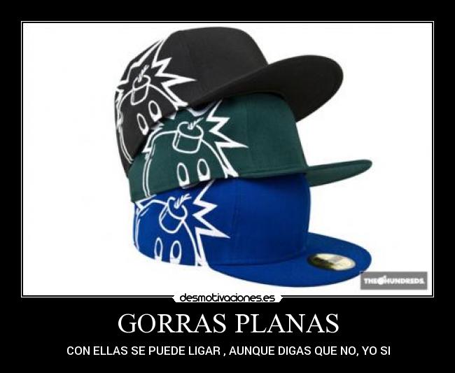 GORRAS PLANAS -