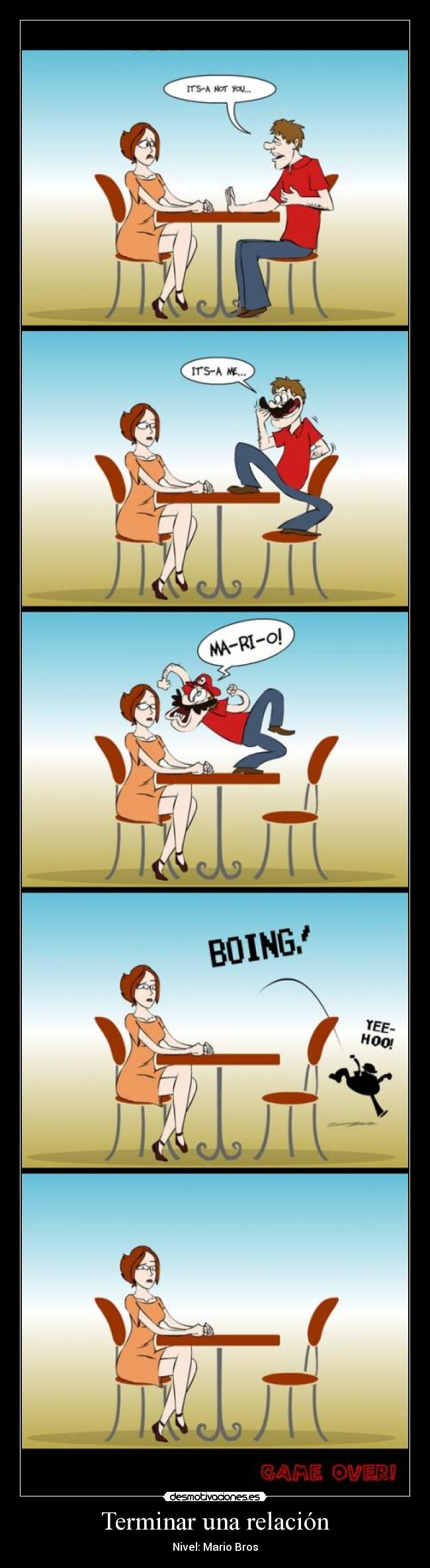 carteles mario bros desmotivaciones