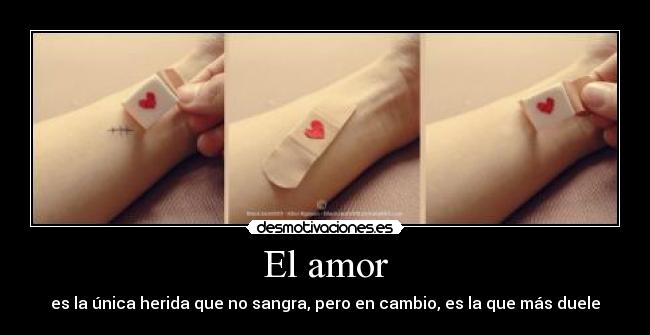 El amor -