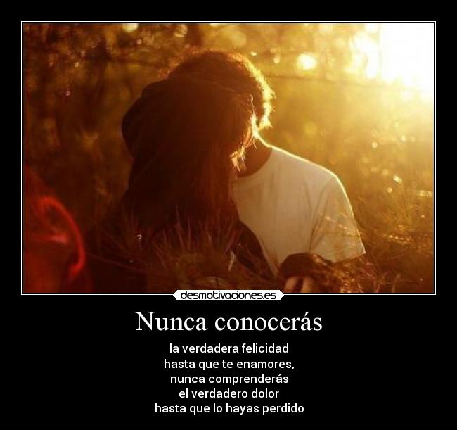 Nunca conocerás -