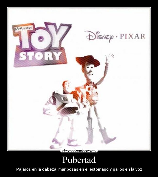 Pubertad - Pájaros en la cabeza, mariposas en el estomago y gallos en la voz
