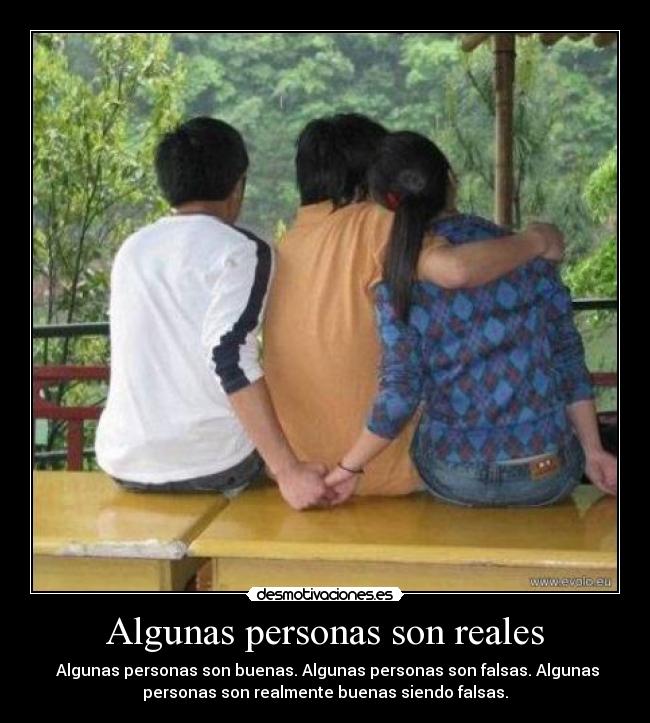 Algunas personas son reales - 