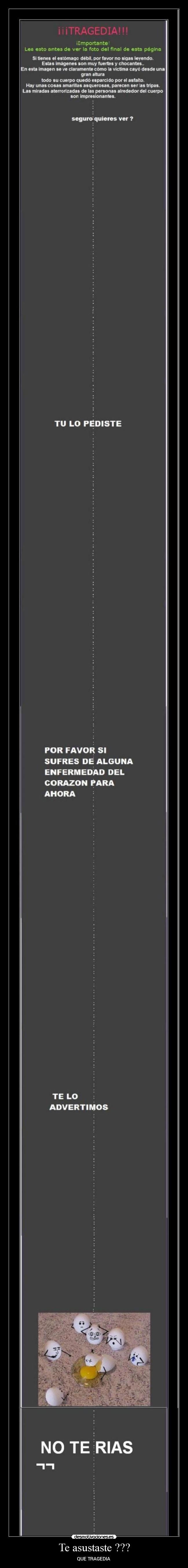 carteles terror desmotivaciones